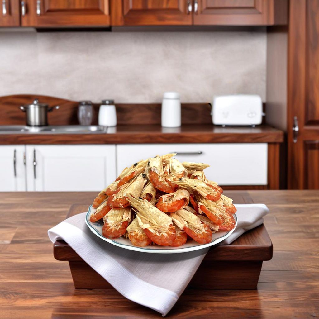 Tôm đất khô nguyên vỏ Size cồ